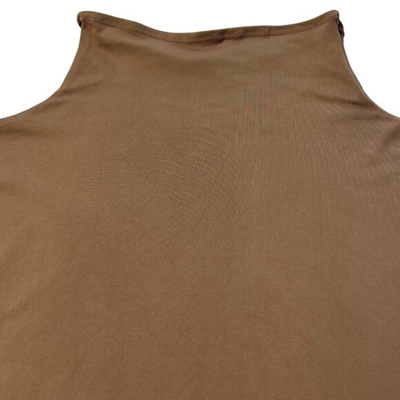 SKIMS Soft Smoothing Seamless Turtleneck NEW Sienna 4X - Picture 8 of 11